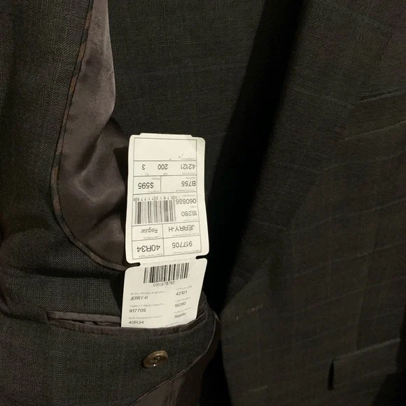 COPY - Windowpane Suit - Picture 5 of 7